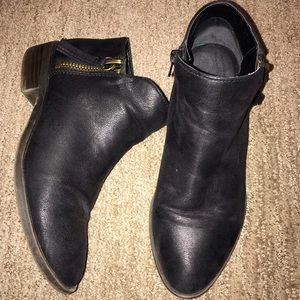 Black booties, size 7.5, very comfortable